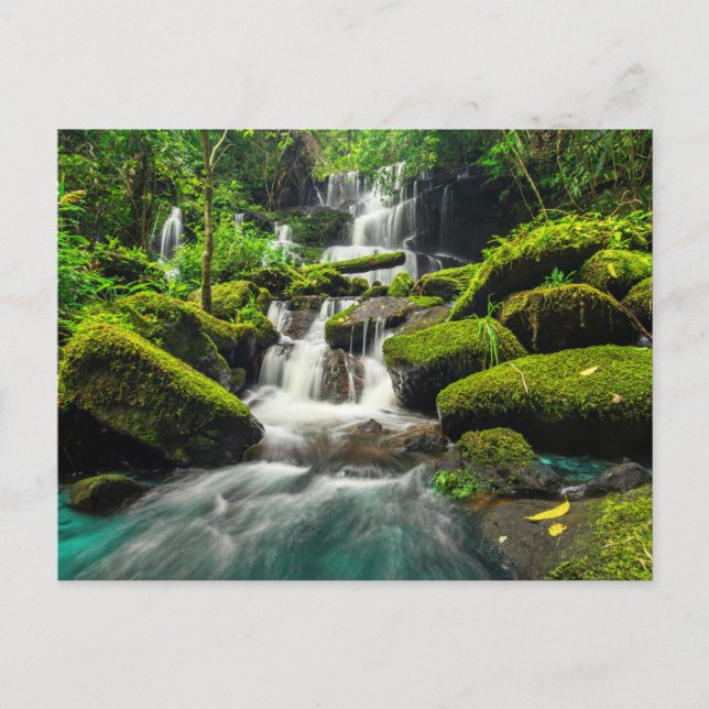 Waterfalls | Phu Tub Berk Mountain, Thailand Postcard (Front)