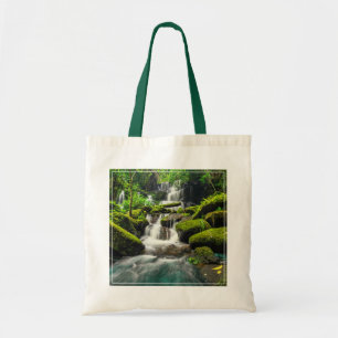 Waterfalls   Phu Tub Berk Mountain, Thailand Tote Bag