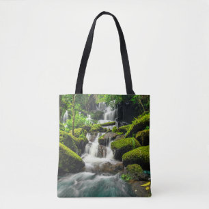Waterfalls Phu Tub Berk Mountain, Thailand Tote Bag