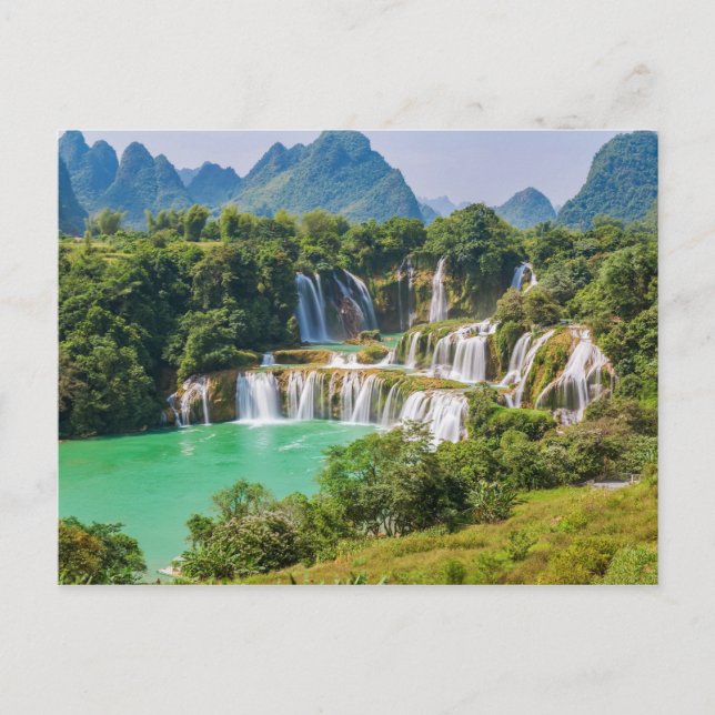 Waterfalls postcard (Front)