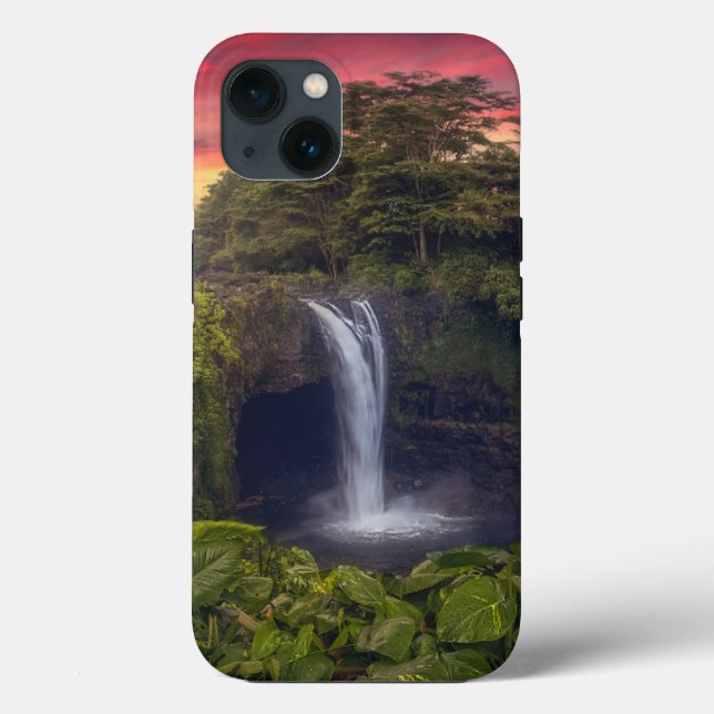 Waterfalls | Rainbow Falls, Hilo, Hawaii Case-Mate iPhone Case (Back)