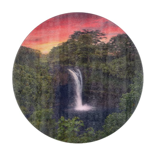 Waterfalls | Rainbow Falls, Hilo, Hawaii Cutting Board (Front)