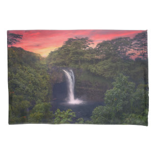 Waterfalls   Rainbow Falls, Hilo, Hawaii Pillowcase