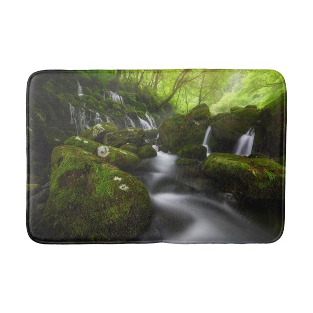 Waterfalls | Satoyama Kisakata Waterfalls Bath Mat (Front)