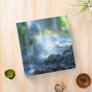 Waterfalls Shinmata Ravine, Japan Binder