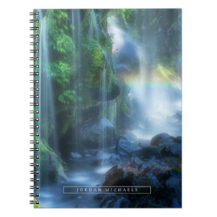 Waterfalls   Shinmata Ravine, Japan Notebook