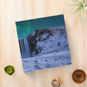 Waterfalls Skógafoss Waterfall Binder