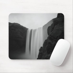 Waterfalls Skogafoss Waterfall, Iceland Mouse Pad