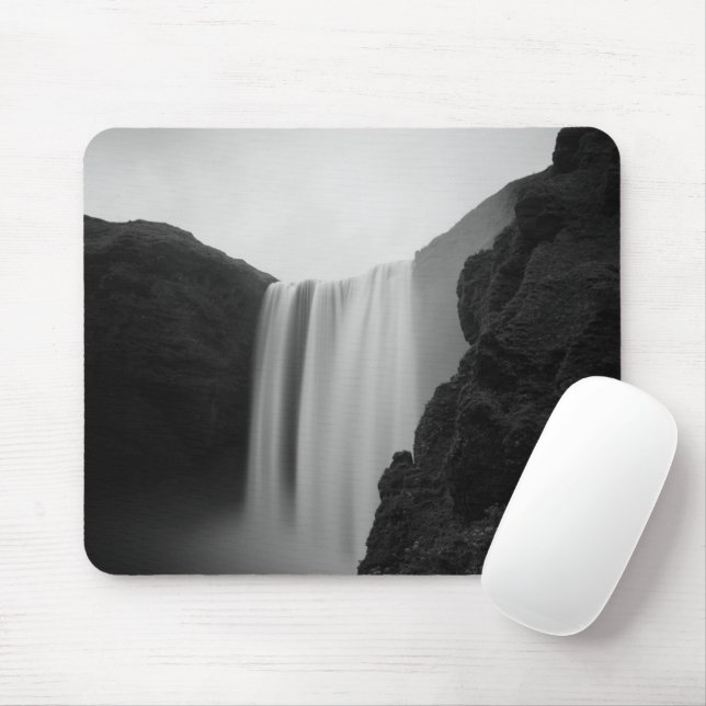 Waterfalls | Skogafoss Waterfall, Iceland Mouse Pad (With Mouse)