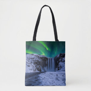 Waterfalls Skógafoss Waterfall Tote Bag
