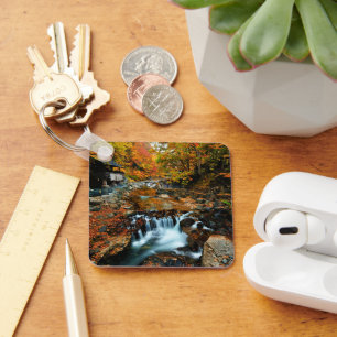 Waterfalls   Takaragawa Onsen Osenkaku, Japan Keychain