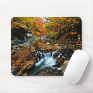 Waterfalls Takaragawa Onsen Osenkaku, Japan Mouse Pad