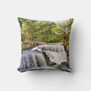 WATERFALLS THROW PILLOW