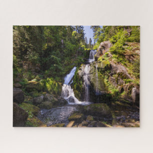Waterfalls   Triberger Wasserfälle, Germany Jigsaw Puzzle
