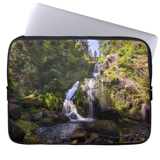 Waterfalls | Triberger Wasserfälle, Germany Laptop Sleeve (Front)
