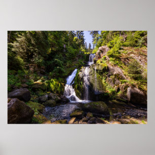 Waterfalls Triberger Wasserfälle, Germany Poster