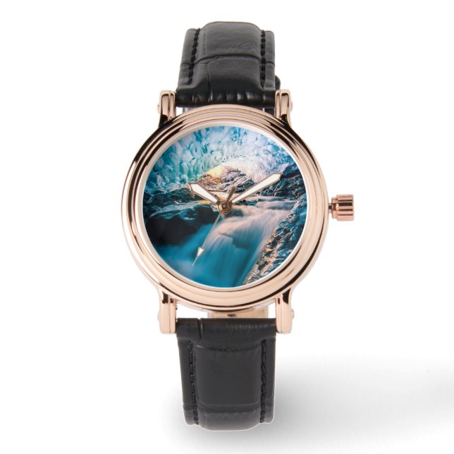 Waterfalls | Vatnajokull Glacier, Eastern Iceland Watch (Front)