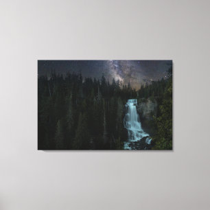 Waterfalls Whistler Olympic Park Canvas Print