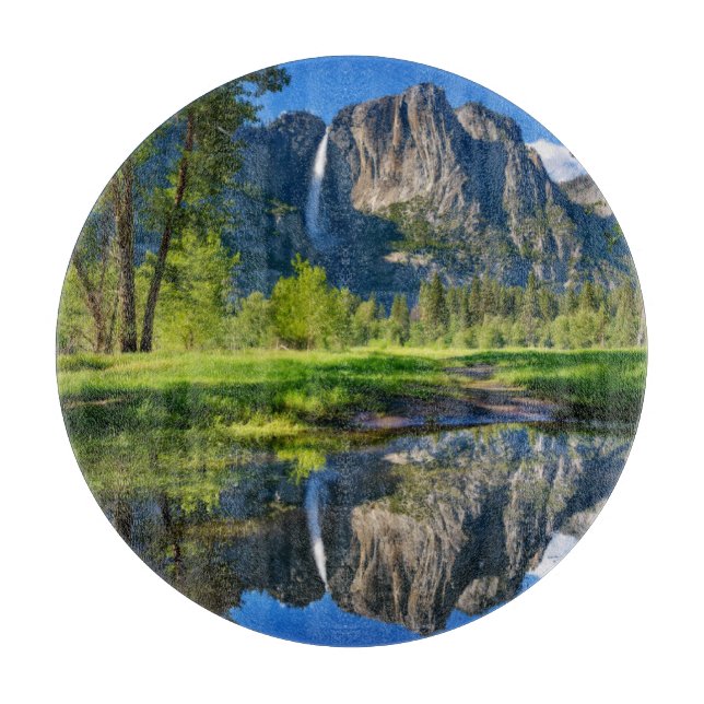 Waterfalls | Yosemite Falls, California Cutting Board (Front)