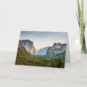 Waterfalls Yosemite Valley National Park Card