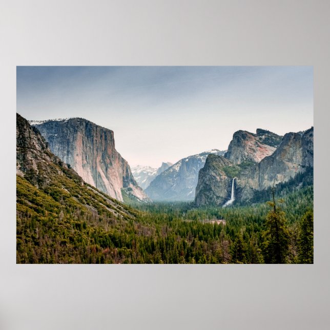 Waterfalls | Yosemite Valley National Park Poster (Front)