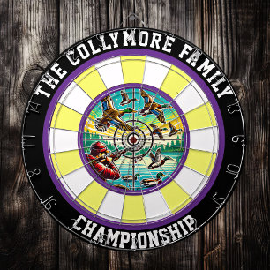 Waterfowl Flight Rustic Wall Art Dartboard