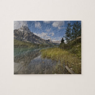 Waterfowl lake along the Icefields parkway, Jigsaw Puzzle