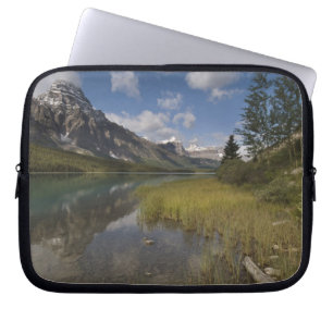 Waterfowl lake along the Icefields parkway, Laptop Sleeve