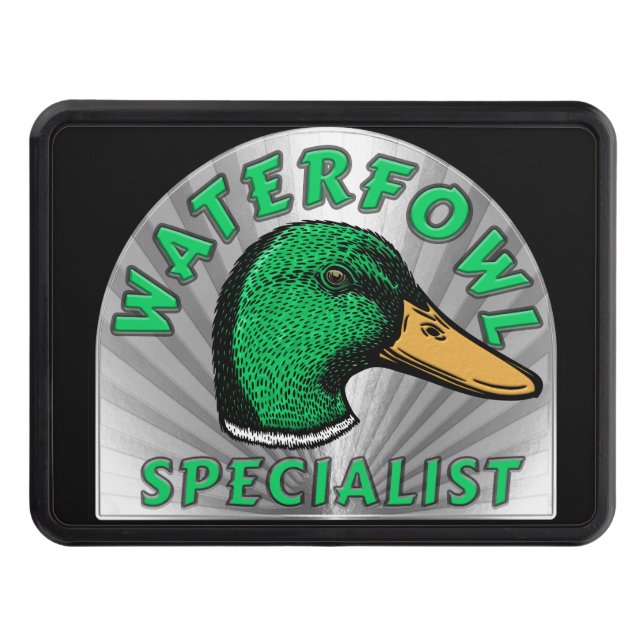 WATERFOWL SPECIALIST TRAILER HITCH COVER (Front)