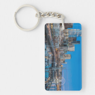 Waterfront and Downtown Keychain
