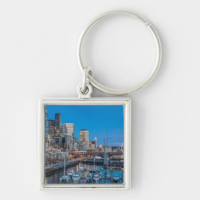 Waterfront and Downtown Keychain (Front)