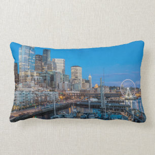 Waterfront and Downtown Lumbar Pillow