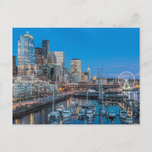 Waterfront and Downtown Postcard