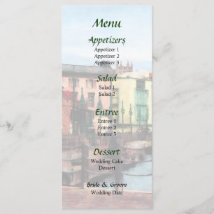 Waterfront Bridgetown Barbados Menu Mariage