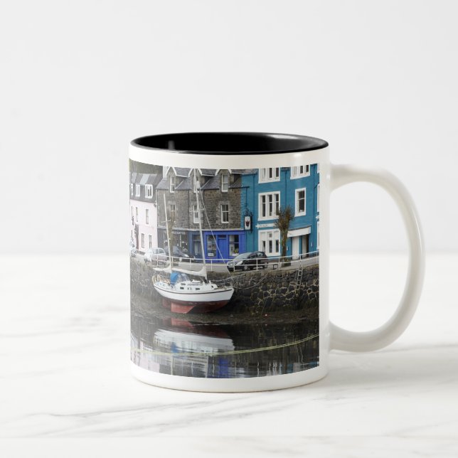 Waterfront, Tobermory, Isle of Mull, Scotland, 2 Two-Tone Coffee Mug (Right)