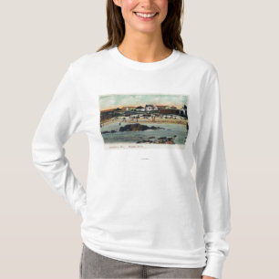 Waterfront View of Macabee BeachMonterey, CA T-Shirt