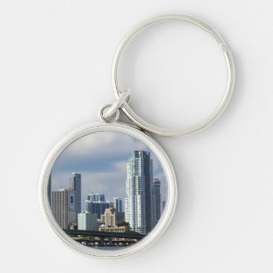 Waterfront view of Miami Keychain
