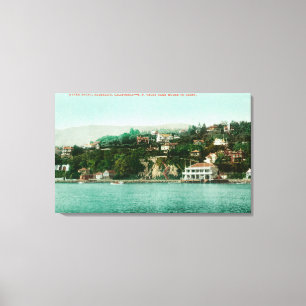 Waterfront View of San Francisco Yacht Club Canvas Print