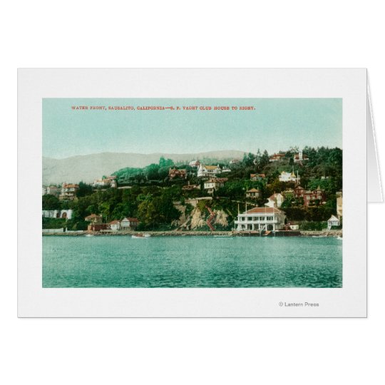 Waterfront View of San Francisco Yacht Club Card