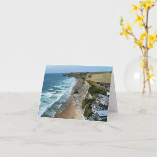 Watergate Bay, Carte de voeux Cornwall.