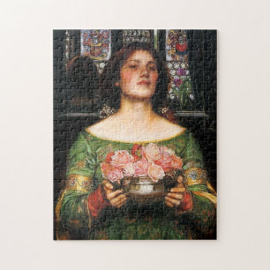 Waterhouse Gather Ye Rosebuds Puzzle