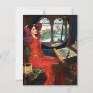 Waterhouse I Am Half-Sick of Shadows Card