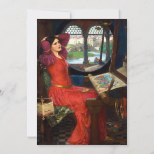 Waterhouse I Am Half-Sick of Shadows Card