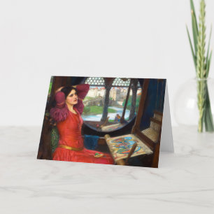 Waterhouse I Am Half-Sick of Shadows Card