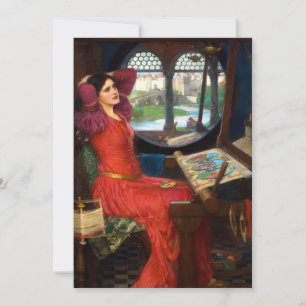 Waterhouse I Am Half-Sick of Shadows Card