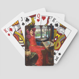 Waterhouse I Am Half-Sick of Shadows Playing Cards