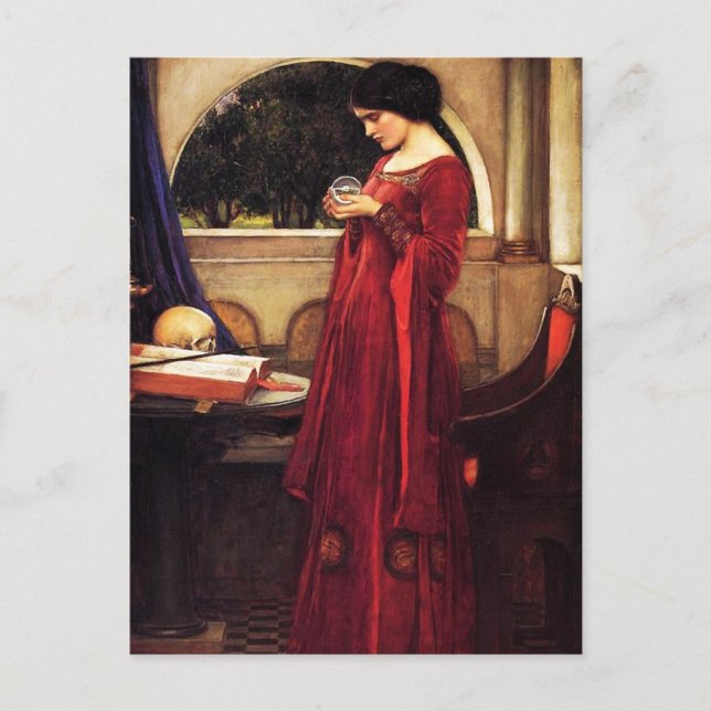 Waterhouse La Carte Postale Crystal Ball (Devant)