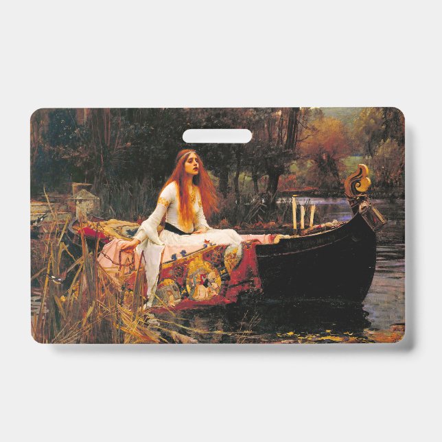 Waterhouse Lady of Shalott Badge (Front)