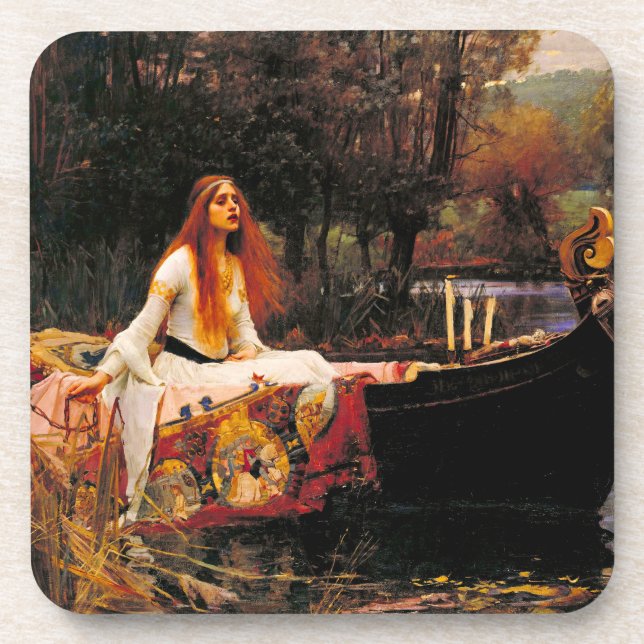 Waterhouse Lady of Shalott Coaster (Front)