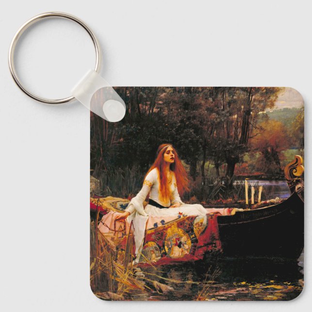 Waterhouse Lady of Shalott Keychain (Front)